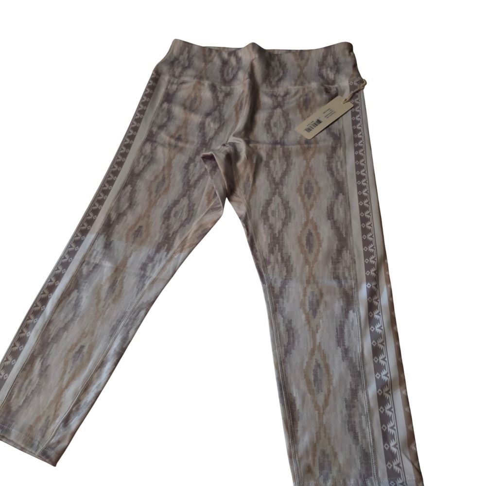C&C California Womens Silver Mink Ikat Print Leggings CC21-1406 Size L